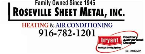 roseville sheet metal ca